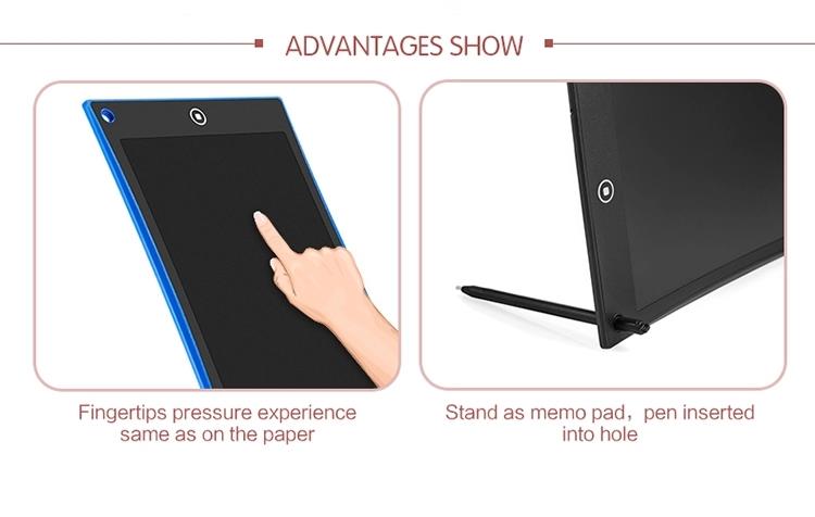 LCD توجه داشته باشید تخته دستی نوشتن قرص 12 اینچ
