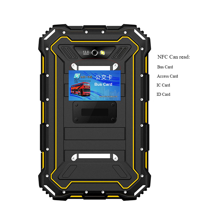 Deca core IP68 tablet with wireless charge