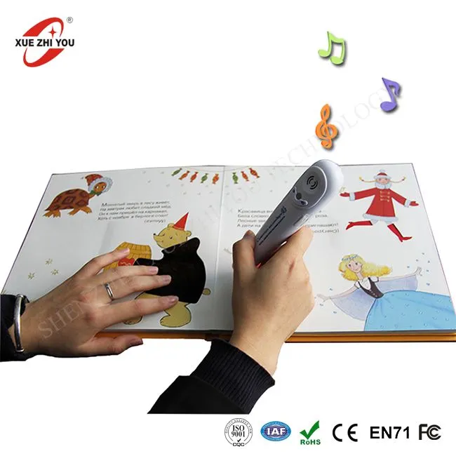 دیجیتال هوشمند دیجیتال نازک صوتی نابینایی آموزش خوب دستیار برای کودکان Talking Pen اسباب بازی آموزشی