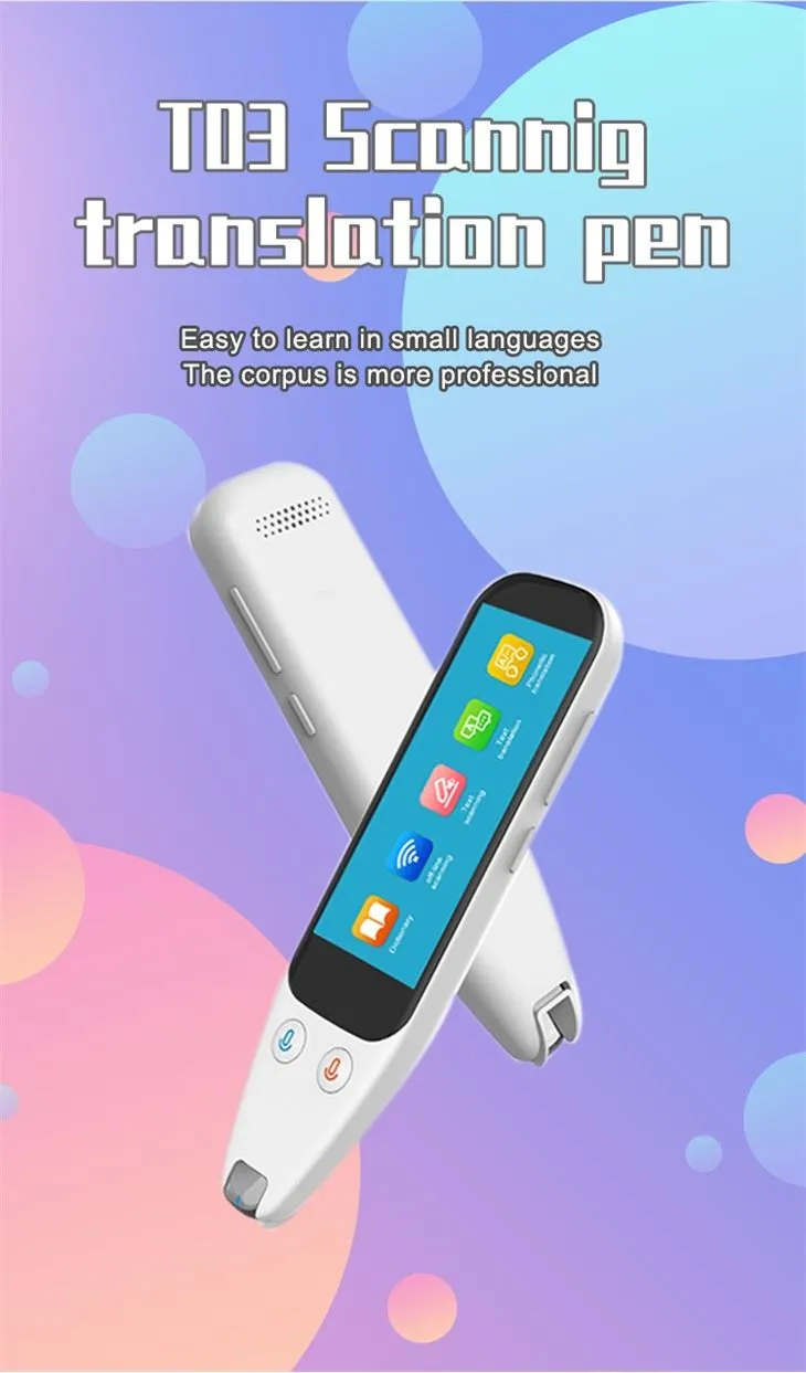 دستگاه OCR Digital Reading Pen ترجمه چند زبانه را پشتیبانی می کند